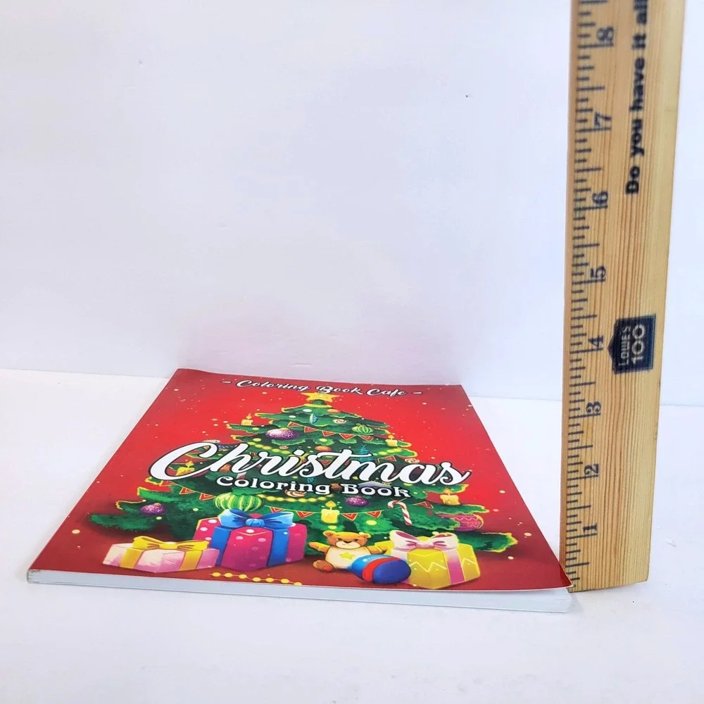 Coloring Book Cafe Christmas Holiday Festive Adult 2018 Fruitful Mind